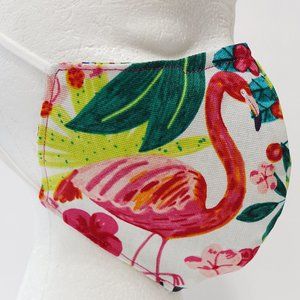 Flamingo Handcrafted Reusable Washable Face Mask